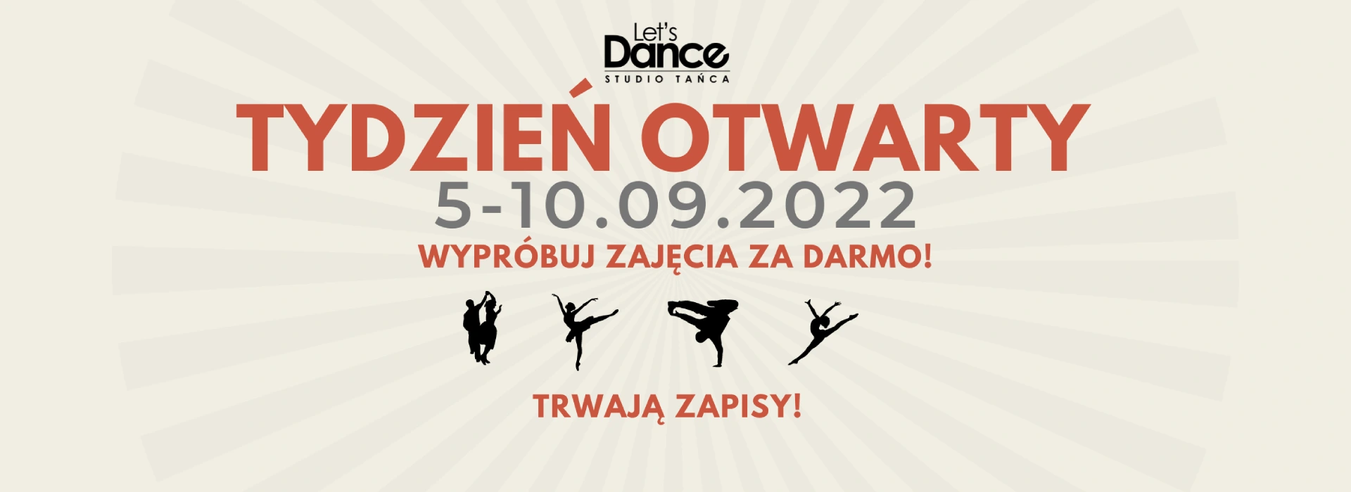 palkat Tydzień otwarty w Let's Dance